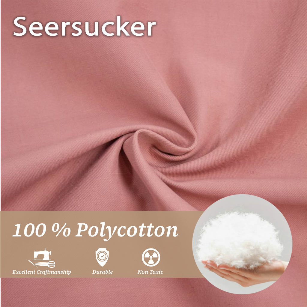 Seersucker Duvet Cover Set | Stylish, Non-Iron & Easy-Care Polycotton Bedding - Cotton Haven