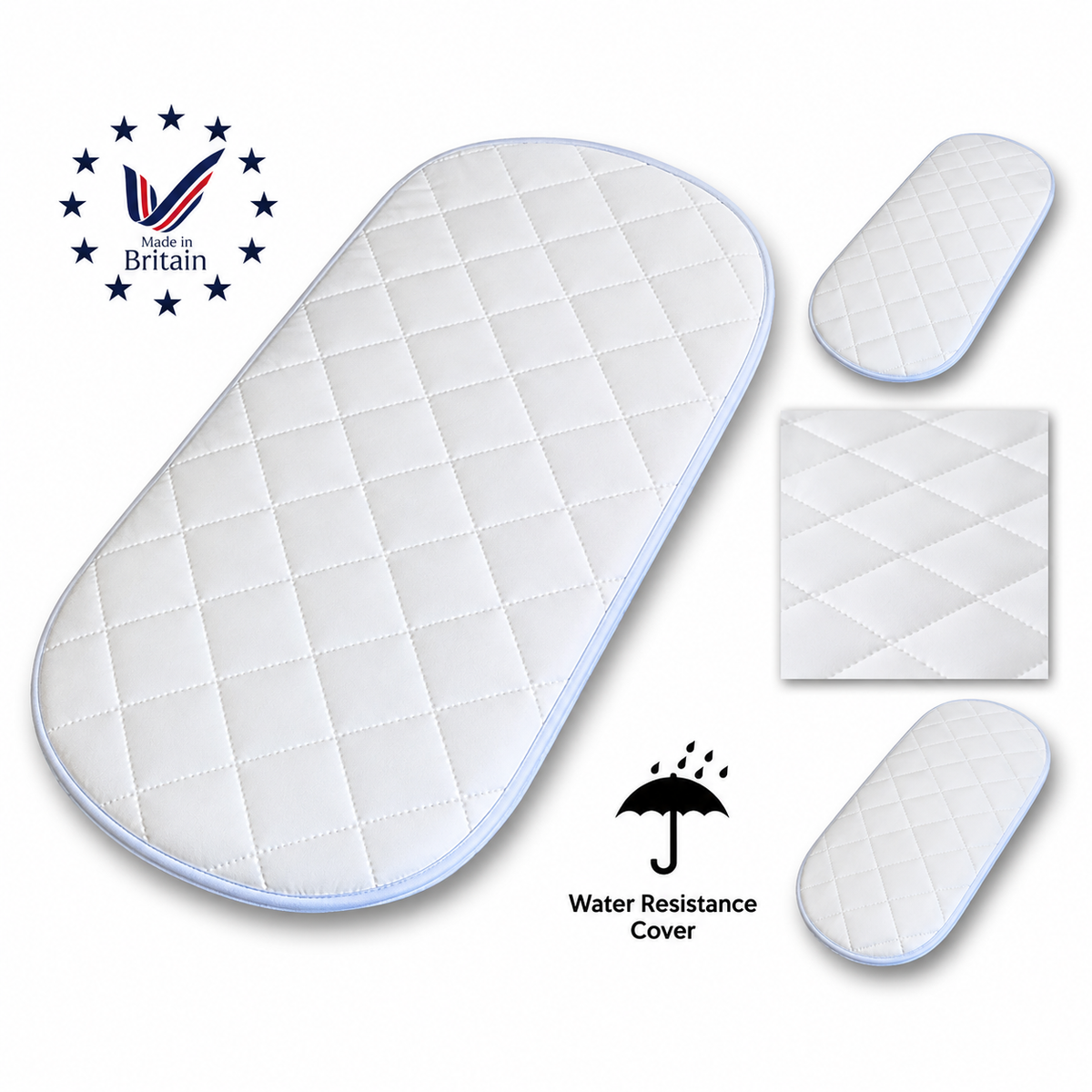 Luxurious Moses Oval-Shaped Mattress for Superior Comfort and Support - Cotton Haven
