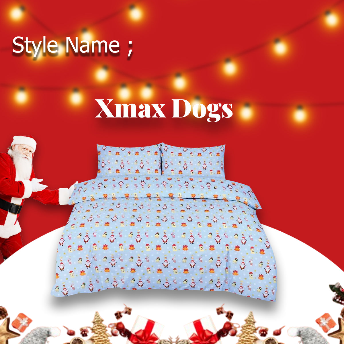 Limited Edition 3D Christmas Duvet Set | Festive, Cozy & Reversible - Cotton Haven